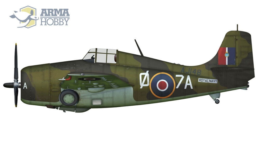Arma Hobby 70065 F4F-4 Wildcat Operation Torch 1/72 – Bild 6