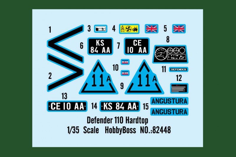 Hobby Boss 82448 Defender 110 Hardtop 1/35 – Bild 2
