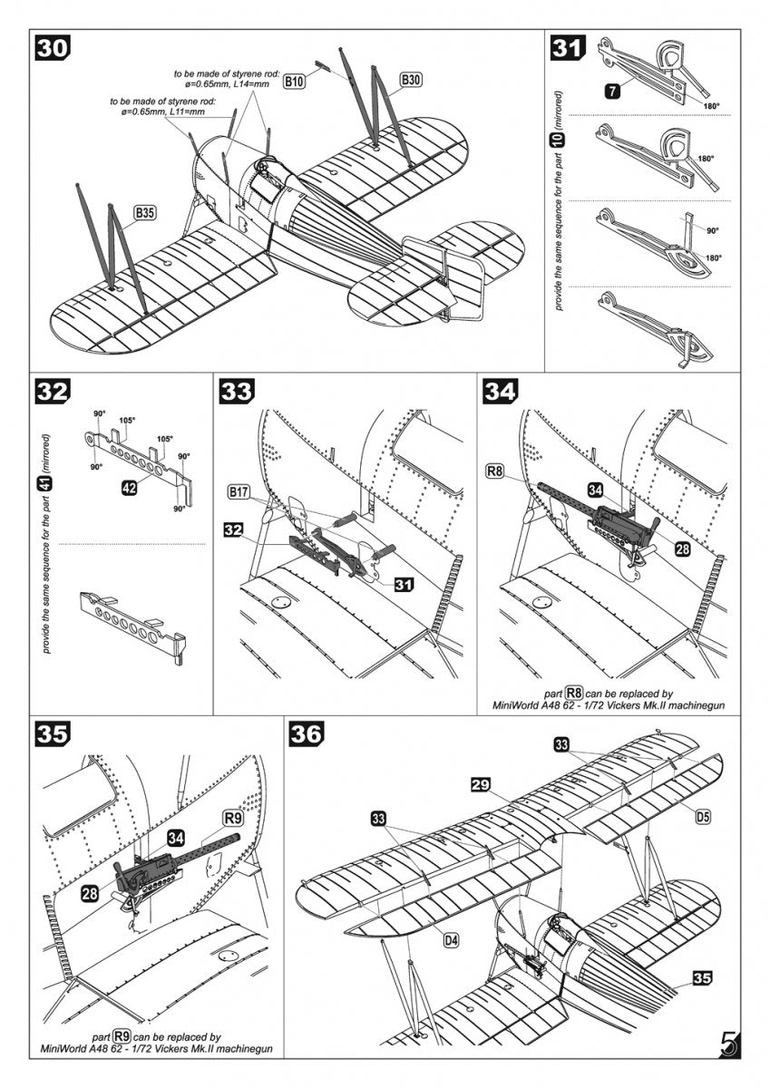 Armory Models 48004 Fairey Flycatcher British Interwar FAA Floatplane Fighter, Late (Metal) 1/48 – image 6