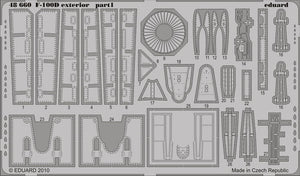 Eduard 48660 F-100D extérieur 1/48 Trumpeter