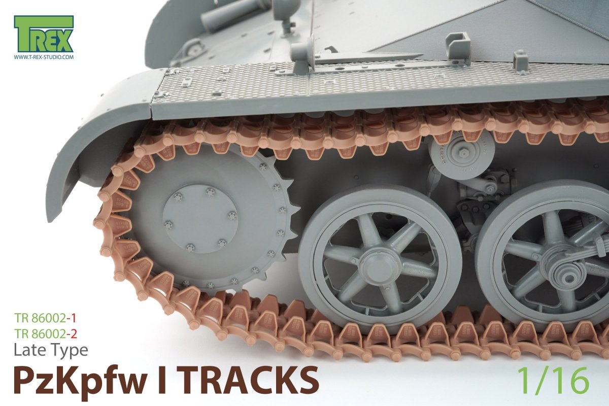 T-Rex Studio TR86002-2 PzKpfw I Chenilles Type tardif pour Ausf.B 1/16