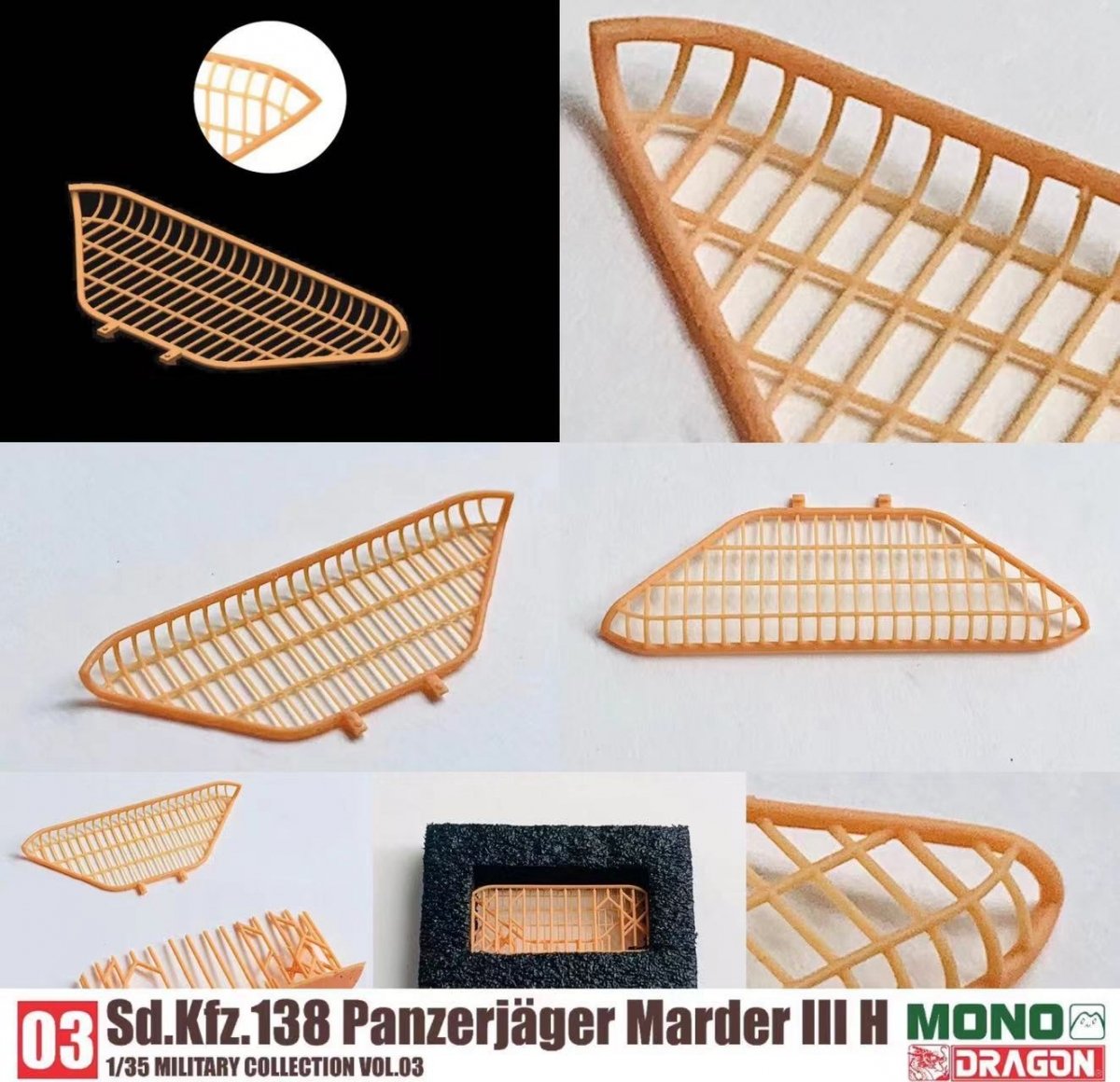 Dragon MD003 Sd.Kfz.138 Panzerjager MARDER III H w/Interior 1/35 – imagen 2