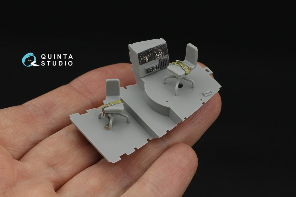 Quinta Studio QD48561 Boeing B-17G 3D-Printed &amp;amp; colored Interior on decal paper (HK models) 1/48 – image 11