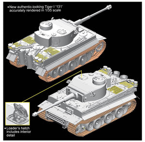 Dragon 6820 Tiger I 131 s.Pz.Abt.504 Tunisia – zdjęcie 4