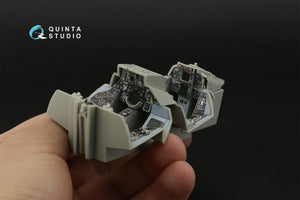 Quinta Studio QDS-32098 F-14A 3D-Printed &amp;amp; coloured Interior on decal paper ( Trumpeter ) (Small version) 1/32 – immagine 7