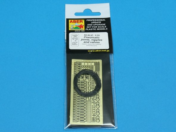 Aber R-24 Pneumatic joints, nipples and valves 1/35 – immagine 3
