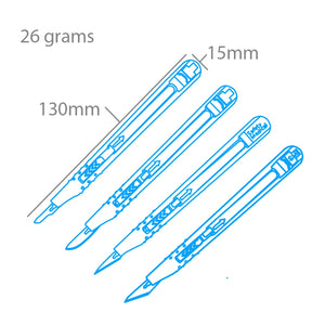 Modelcraft PKN3216-S 4 Pce Retractable Safety Knife Set – Bild 4