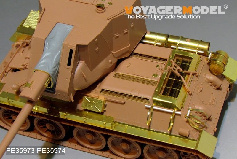 Voyager Model PE35973 Egyptain T-34/122 S.P.G Basic For RFM 5013 1/35 – zdjęcie 14