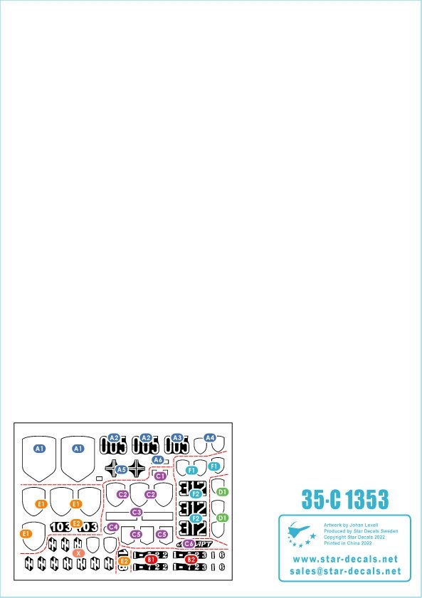 Star Decals 35-C1353 War in Ukraine 1 AZOV-Batalion 2014-2022 1/35 – Bild 2
