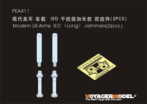 Brouilleurs d&amp;#39;IED (longs) Voyager Model PEA411 de l&amp;#39;armée américaine moderne (2 pièces) GP 1/35