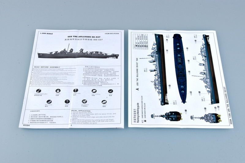 Trumpeter 05304 USS THE SULLIVANS DD-537 1/350 – immagine 4