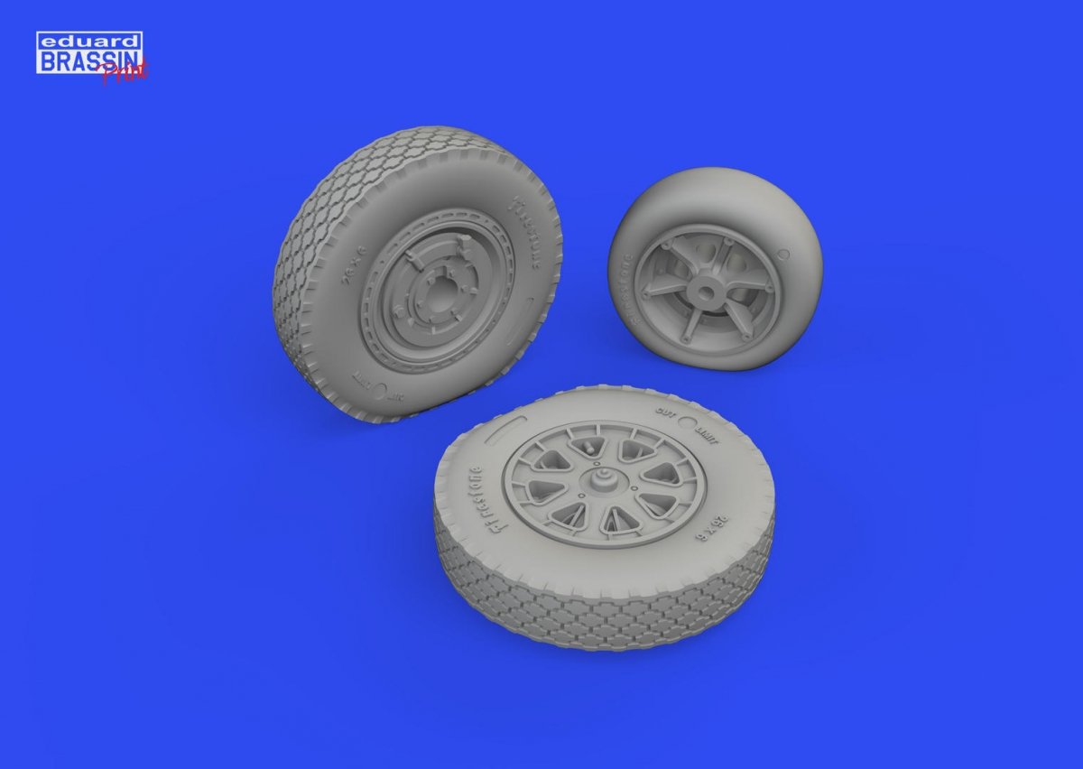 Eduard 672303 P-39Q wheels PRINT ARMA HOBBY 1/72 – Bild 3