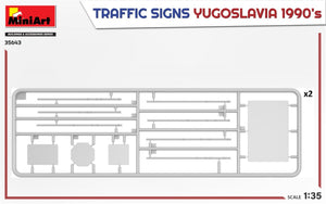MiniArt 35643 TRAFFIC SIGNS. YUGOSLAVIA 1990’s 1/35 – Bild 3