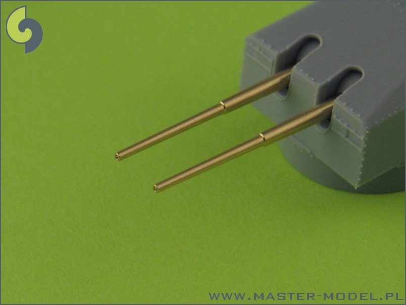 Master SM-350-057 Scharnhorst armament without blastbags - 28cm (9pcs), 15cm (12pcs), 10,5cm (14pcs) barrels – imagen 3