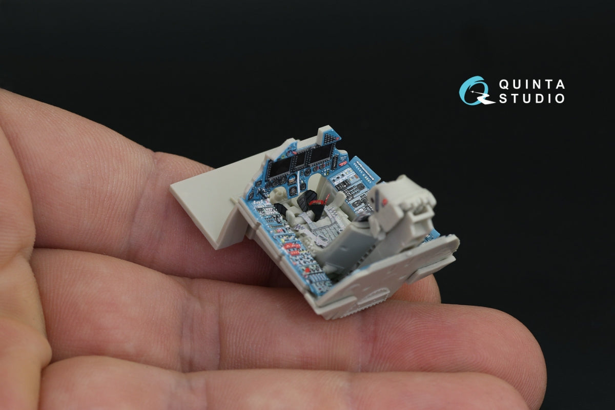 Quinta Studio QD48233 Su-27SM 3D-Printed &amp;amp; coloured Interior on decal paper (KittyHawk) 1/48 – Bild 13