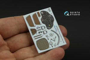 Quinta Studio QD32206 I-16 Type 24/28 3D-Printed coloured Interior on decal paper (ICM) 1/32 – immagine 12