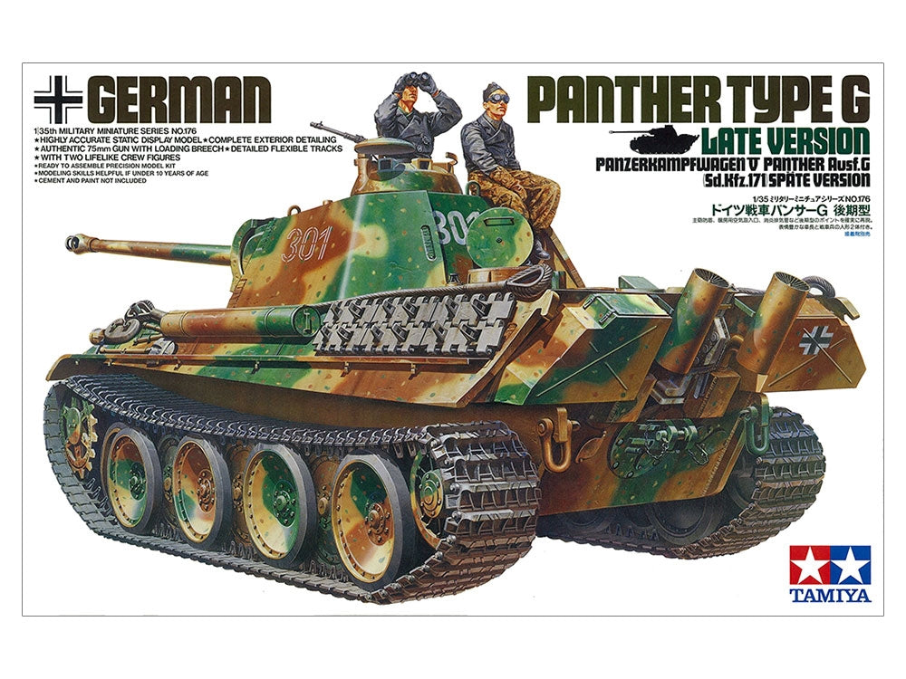 Tamiya 35176 German Panther Type G Late Version 1/35 – imagen 2