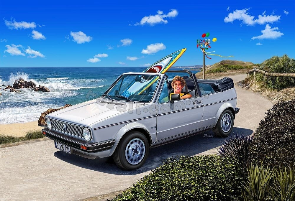 Revell 05636 Gift Set - 50 Years of VW Golf 1 1/24 – immagine 3