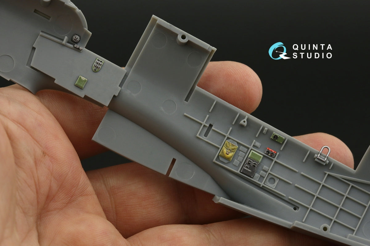 Quinta Studio QDS-48534 Fairey Fulmar Mk.II 3D-Printed &amp;amp; coloured Interior on decal paper (Trumpeter) (small version) 1/48 – immagine 7