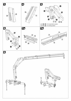 Armory Models 72403 IM-55 telecsopic boom, for russian modern trucks 1/72 – zdjęcie 11