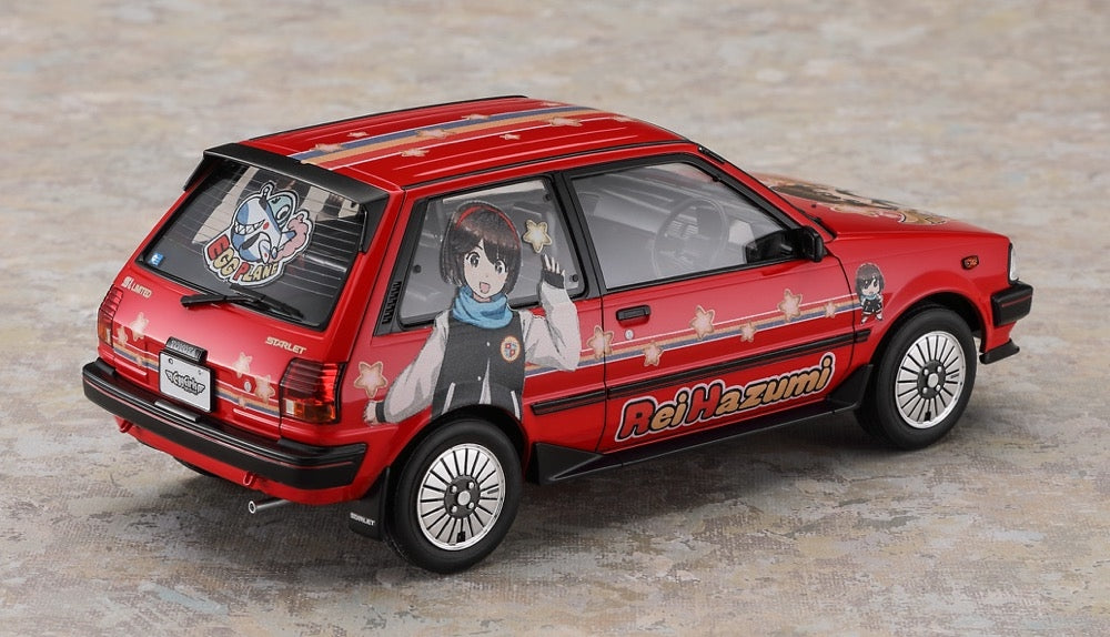 Hasegawa SP633 Toyota Starlet EP71 &amp;quot;Rei Hazumi&amp;quot; w/ Figure 1/24 – image 3