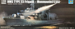 Trumpeter 04547 HMS TYPE 23 Frigate Monmouth (F235) 1/350