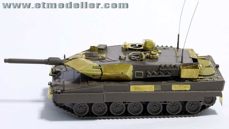 E.T. Model E72-002 Modern German Leopard 2 A5 For REVELL 03105 1/72 – immagine 4