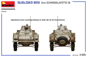 MiniArt 35431 Sd.Kfz.234/3 With 2cm Schwebelafette 38 1/35 – immagine 16