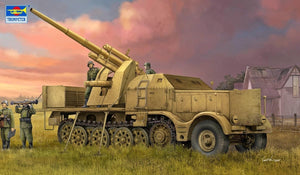Trumpeter 09577 Schwerer Zugkraftwagen 18 t avec Flak 8,8 cm 1/35