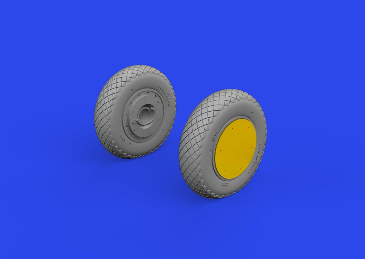 Eduard 6481016 FM-1 wheels TAMIYA 1/48 – Bild 4
