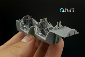 Quinta Studio QDS-48396 F-14B 3D-Printed coloured Interior on decal paper (Hobby Boss) (Small version) 1/48 – Bild 9