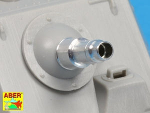 Aber 72L-44 Lufa 15cm StuH 43 do działa pancernrgo Stu.Pz. IV BRUMBAR – późna wersja / German 15cm StuH 43 Barrel for Stu.Pz. IV BRUMBAR – middle/late version 1/72 – immagine 7