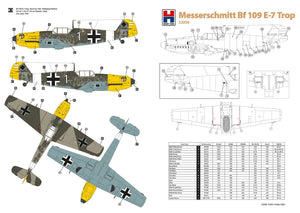 Hobby 2000 32006 Messerschmitt Bf 109 E-7 Trop ( DRAGON + CARTOGRAF ) 1/32 – immagine 2