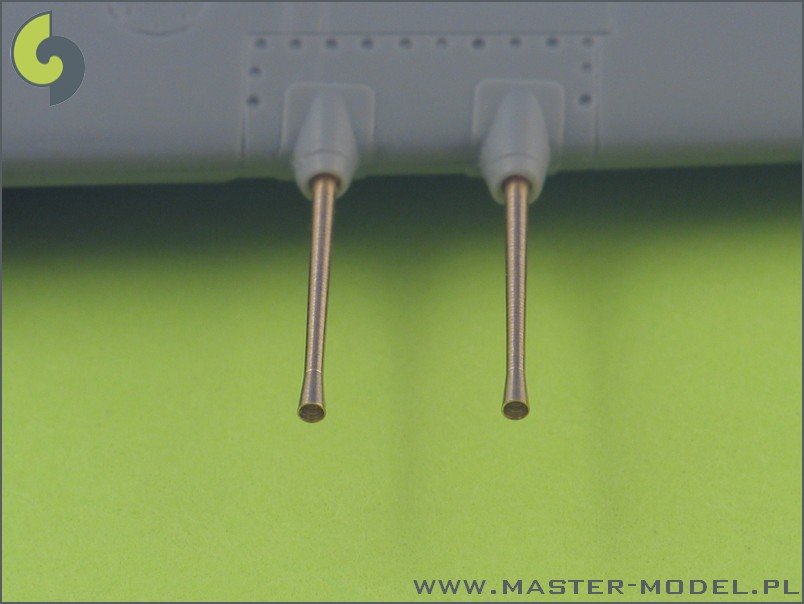 Master AM-48-021 Japanese Type 99 20mm Mark 2 gun barrels (4pcs) 1/48 – Bild 2