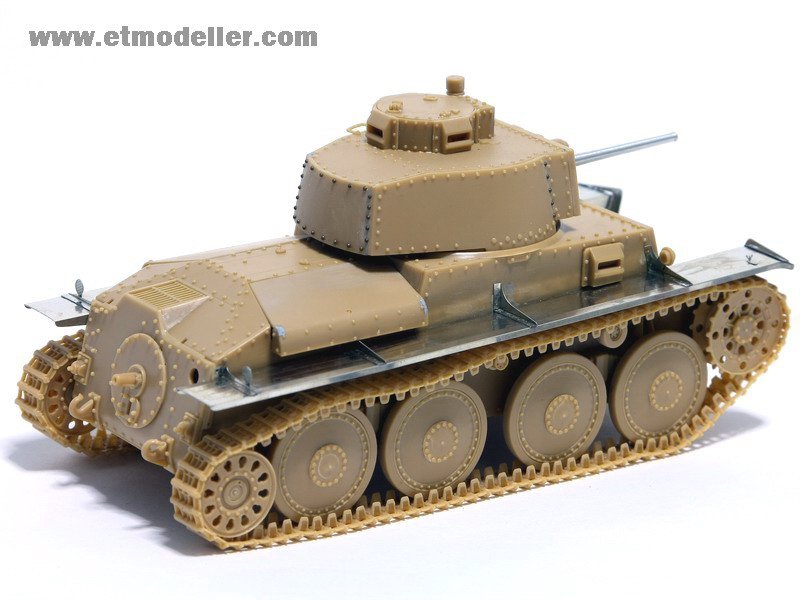 E.T. Model EA35-002 WWII German Pz.Kpfw.38(t) Ausf.B/E/F/G Fender For TRISTAR Kit 1/35 – immagine 3