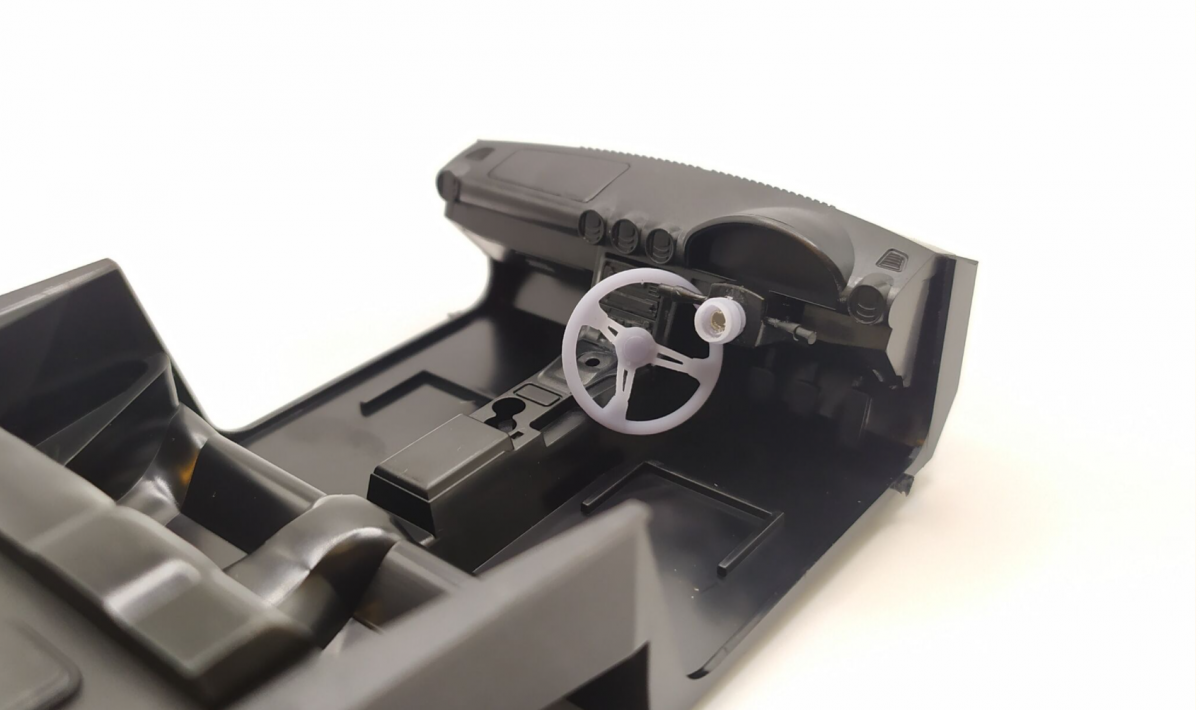 Yamamoto Model Parts YMPTUN23 Kierownica sportowa+naba quick release 1/24 – immagine 3