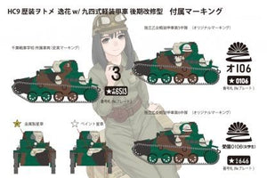 Fine Molds HC09 Itsuka w/ Type 97 Tankette Late 1/35 – immagine 4
