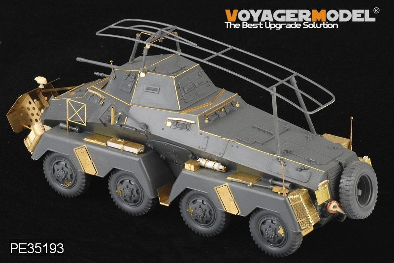 Voyager Model PE35193 WWII German Sd.Kfz.232 8 ROD early version for TAMIYA Kit 1/35 – Bild 3