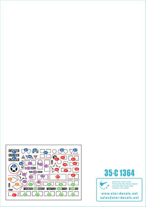 Star Decals 35-C1364 Daimler Armoured Car 1 British and Belgian service in WW2 1/35 – Bild 2