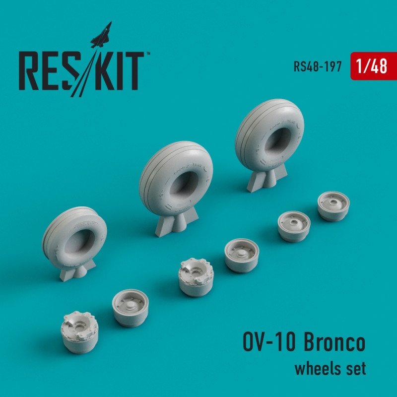 RESKIT RS48-0197 OV-10 Bronco wheels set 1/48