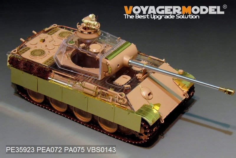Maquette Voyager PE35923 Panther G allemand de la Seconde Guerre mondiale, version de base pour RMF 5016 au 1/35 – image 8