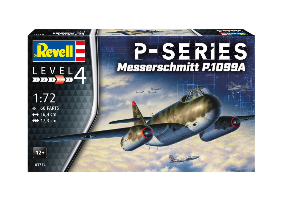Revell 03774 Messerschmitt P.1099 A (P-Series) 1/72 – image 8