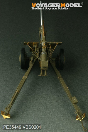 Voyager Model PE35449 WWII US 3inch M5 ATG/w M1 or 105mm Howitzer M2A1Carriage 2in1 For AFV CLUB 35S64 and 35160 1/35 – imagen 8