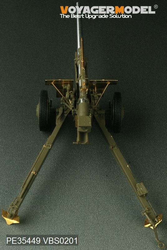 Voyager Model PE35449 WWII US 3inch M5 ATG/w M1 or 105mm Howitzer M2A1Carriage 2in1 For AFV CLUB 35S64 and 35160 1/35 – imagen 8