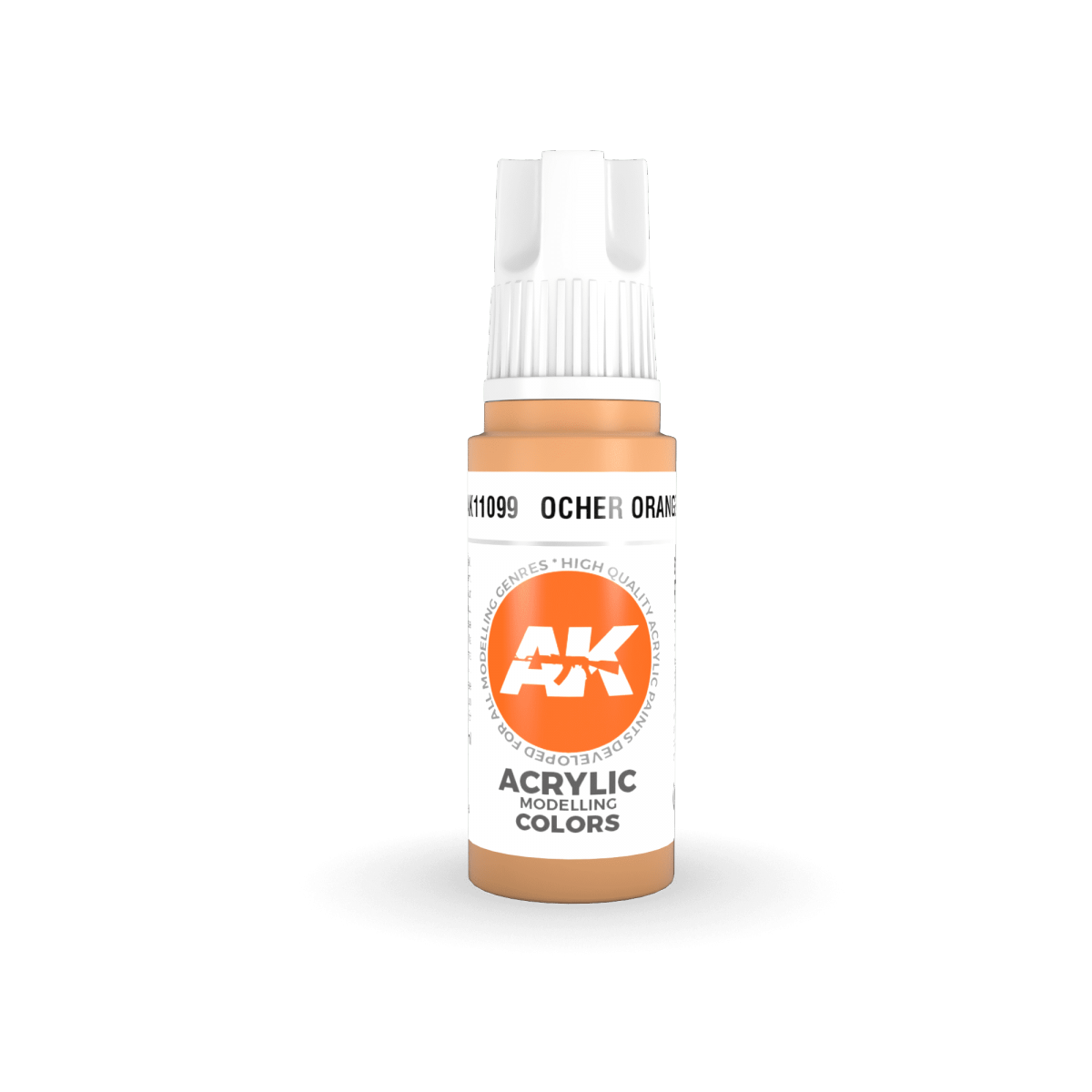AK Interactive AK11099 OCHER ORANGE – STANDARD 17ml – immagine 3