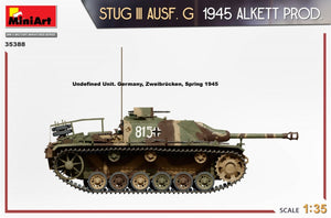 MiniArt 35388 STUG III AUSF. G 1945 ALKETT PROD. 1/35 – zdjęcie 14