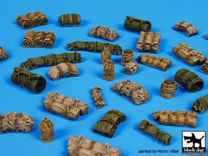 Black Dog T72055 Tentage plus bedrols 1 accessories set 1/72 – zdjęcie 3