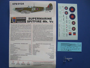 Kovozavody Prostejov KPM0124 Spitfire Mk.Vc Allied Fighters 1/72 – immagine 4