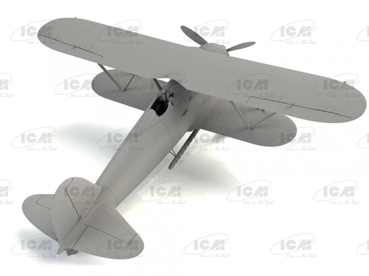 ICM 32025 CR. 42 Falco avec pilotes italiens en uniforme tropical 1/32 – image 4