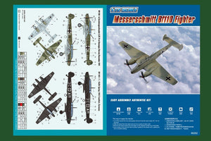 Hobby Boss 80292 Messerschmitt Bf110 Fighter 1/72 – image 2